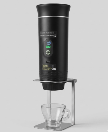 Addict Espresso — Soporte Nómada de Aluminio